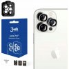 Tvrzené sklo pro mobilní telefony 3mk Lens Pro ochrana kamery pro Apple iPhone 15 Pro, Silver 3mk 477833 5903108529990
