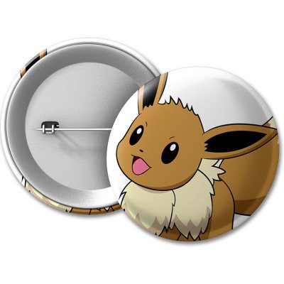 Pokémon placka Eevee 50 mm – Zbozi.Blesk.cz