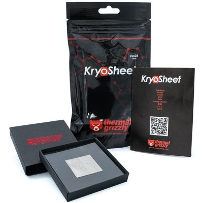 THERMOPAD THERMAL GRIZZLY KRYOSHEET 25 X 25MM – Zboží Mobilmania