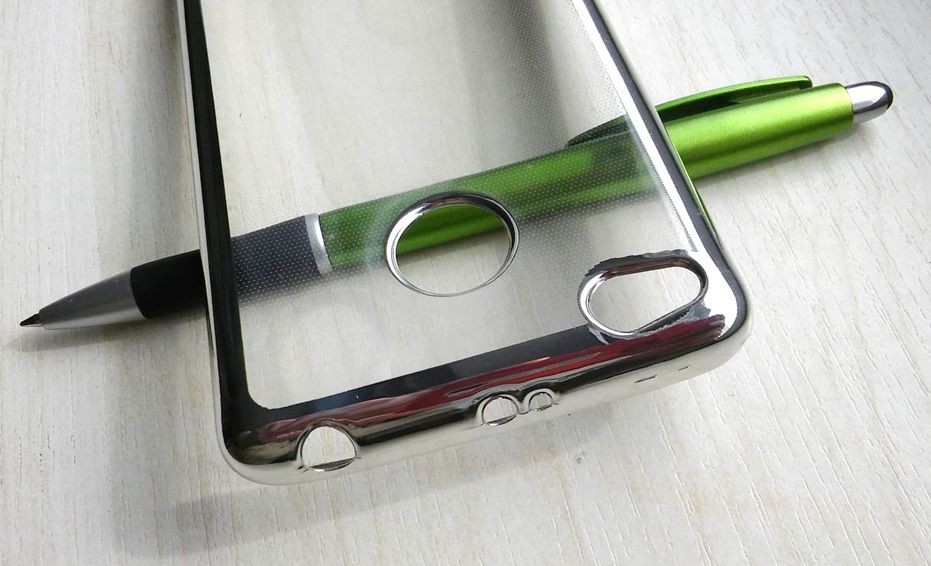 Pouzdro Jelly Case Electro Case na Xiaomi Redmi 4X - stříbrné