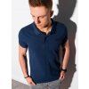 Pánské Tričko Ombre Clothing pánské basic polo tričko Douglas navy