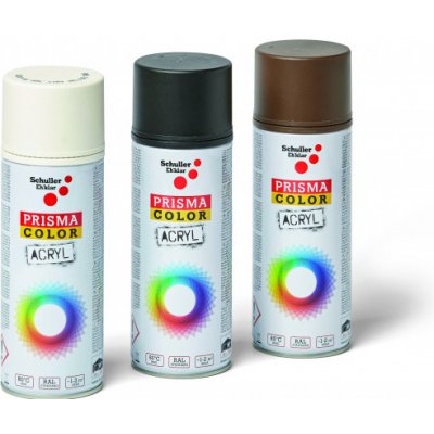 Schuller Prisma Color RAL M sprej 9005 černá matná 400ml – Zbozi.Blesk.cz