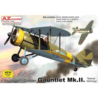 AZ Model AZ7868 Gloster Gauntlet Mk.IISpecial Markings 1:72