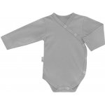 ESITO Antibakteriální dětské body zavinovací jednobarevné bílá – Sleviste.cz