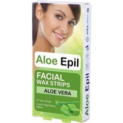 Aloe Epil Facial depilační voskové pásky na obličej 12 + 2 kusů alternativy  - Heureka.cz