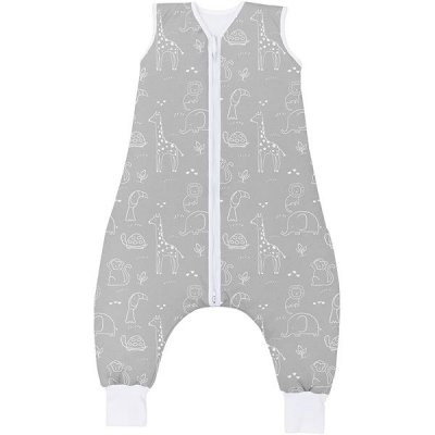 Fillikid Dětský overal na spaní celoroční safari grey – Zboží Dáma