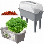 Nohel garden Truhlík RESPANA PLANTER na výsev plastový 77x39x82 cm – Zboží Mobilmania