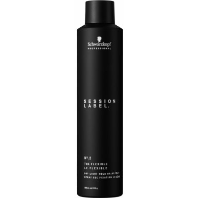 Schwarzkopf Osis Session Label Flexible Hold Hairspray 500 ml – Zboží Mobilmania