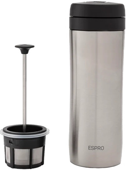 Espro Travel French Press 300 ml nerez