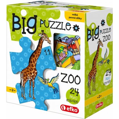 Efko Big Zoo velké 24 dílků – Sleviste.cz