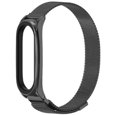 Xiaomi Milánský tah - Mi Band 7 kovový náramek - Magnetický Černá MBSCZ-7MTCER – Hledejceny.cz