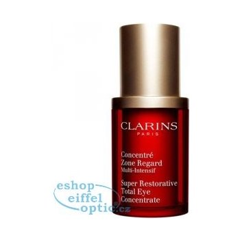 Clarins Super Restorative zpevňující oční sérum proti vráskám otokům a tmavým kruhům 15 ml