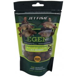 Jet Fish Legend Range Extra tvrdé Boilies 250g 20mm KOŘENĚNÝ TUŇÁK + BROSKEV