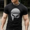 Pánské Tričko Ultrasoft tričko Iron Aesthetics Skull B&G Čierna