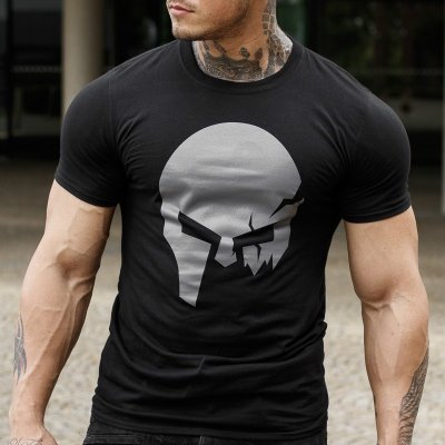 Ultrasoft tričko Iron Aesthetics Skull B&G Čierna – Hledejceny.cz