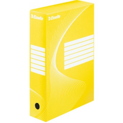 Esselte archivační krabice žlutá 100 mm – Zboží Živě