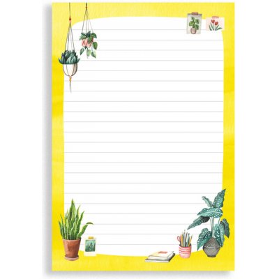 Chaukiss Poznámkový blok A5 pokojovky – Hledejceny.cz