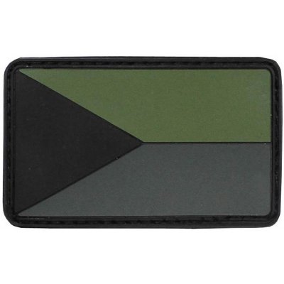 MFH nášivka vlajka ČESKÁ REPUBLIKA velcro plastová bojová ZELENÁ – Sleviste.cz