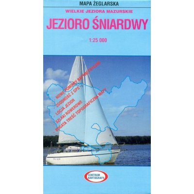 Vodácká mapa Jezioro Sniardwy 1:25 t.+++