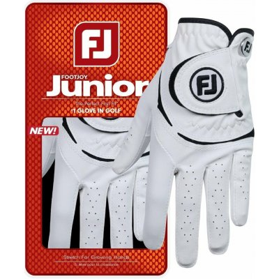 Footjoy Junior Golf Glove Bílá Pravá ML – Sleviste.cz