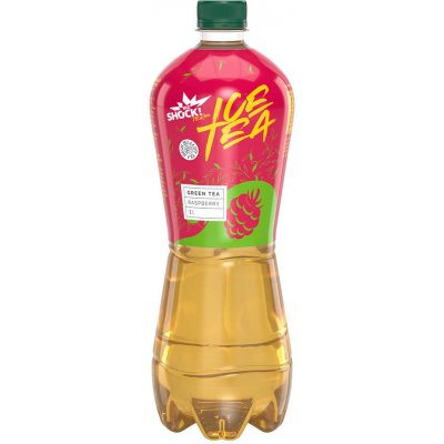 Big Shock! Ice Tea Green Tea Raspberry 1 l – Zboží Dáma