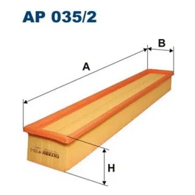 FILTRON Vzduchový filtr AP 035/2 – Hledejceny.cz