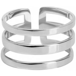 Troli trojitý prsten z oceli 75 silver TO1869