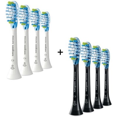 Philips Sonicare Premium Plaque Defense HX9044/17 4 ks + HX9044/34 4 ks