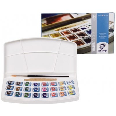 Akvarelové barvy Van Gogh sada 24 kalíšků – Hledejceny.cz