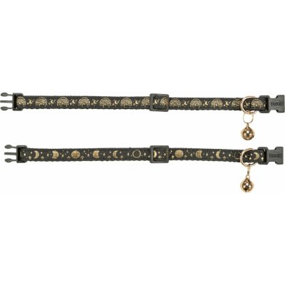 Trixie Obojek pro kočky zlaté zdobení s rolničkou – Zboží Dáma