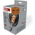 Emos Žárovka DECO SMOKED LED E27 4,5W flame Z58311 – Zboží Živě