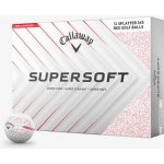 Callaway Supersoft 25 Splatter 360 Red bílé 12 ks – Sleviste.cz
