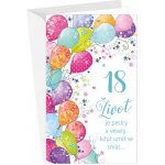 ARGUS Přání k narozeninám 18 15-6376c18 – Zboží Dáma