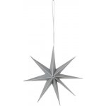 Broste Vánoční papírová hvězda na zavěšení STAR 15 cm stříbrná – Hledejceny.cz