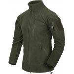 Mikina Helikon-Tex Alpha fleece Tactical zelená – Zboží Mobilmania