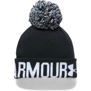 Under Armour Graphic Pom Beanie černá