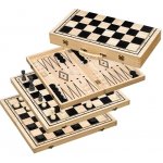 Philos Šachy backgammon a dáma set – Zboží Živě