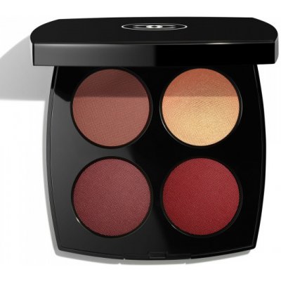 Chanel Les 4 Rouges Yeux Et Joues Exclusive Creation Eyeshadow And Blush Palette 958 Caractere 12 g – Zboží Mobilmania