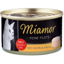 Finnern Miamor Cat filety kuře & těstoviny 100 g