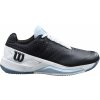Dámské tenisové boty Wilson Rush Pro 4.0 Clay W - black/white/china blue