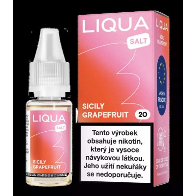 Liqua Salt Sicily Grapefruit 10 ml 10 mg – Zboží Dáma