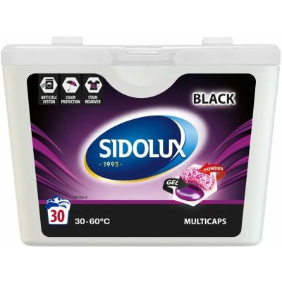 Sidolux Multicaps Black prací kapsle na tmavé prádlo 30 PD – Zboží Mobilmania