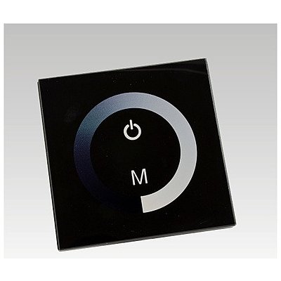 Příslušenství k LED osvětlení LED dimmer dotykový panel TM06 DC12-24V 1x8A černý – Zboží Mobilmania