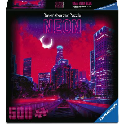 Ravensburger Čtvercové Neon Los Angeles 500 dílků – Hledejceny.cz