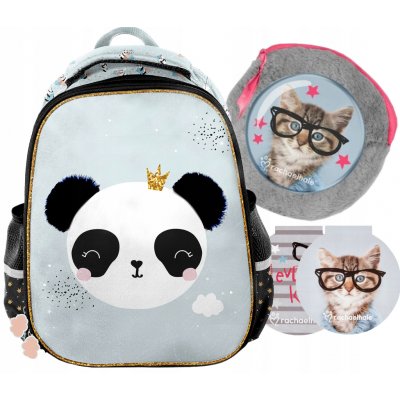 Paso premium Panda modrý – Zboží Mobilmania