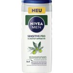 NIVEA Men sprchový gel 3in1 Sensitive Pro schützt effektiv 250 ml – Zbozi.Blesk.cz