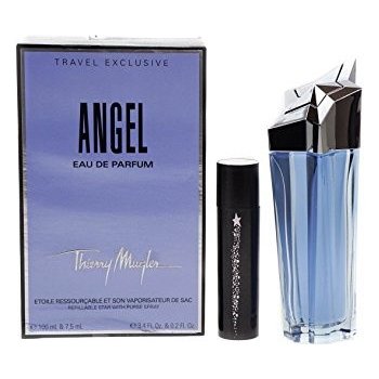 Thierry Mugler Angel EDP 100 ml + plnitelný flakón 7,5 ml dárková sada