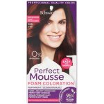 Schwarzkopf Perfect Mousse Permanent Color barva na vlasy 388 tmavě červenohnědý – Zbozi.Blesk.cz