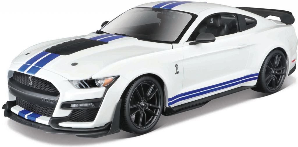 Maisto 2020 Mustang Shelby GT 500 bílá 1:18