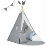 Nukido Dětský stan NK-406 šedý – Zboží Mobilmania